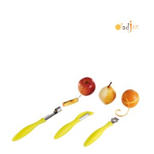 Set 3 Ustensiles découpe fruits & légumes